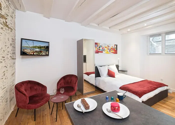 Hypercentre Calme Et Ccosy Impasse Saint Julien, 1er Etage 昂热